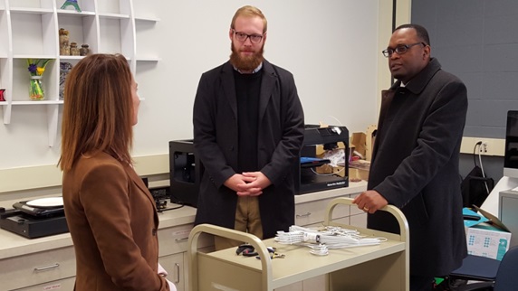 Eddy Discusses the Effectiveness of 3D Printers in the Technology Room